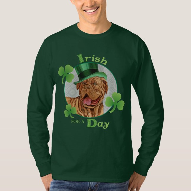 Camiseta Day Dogue de Bordeaux de St Patrick (Anverso)