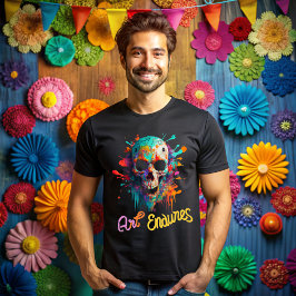 Camiseta Day of the dead, art endures