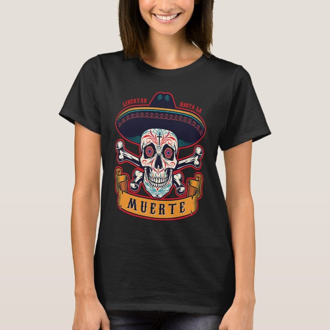 Camiseta Day Of The Dead  by Coco Miguel (Anverso)