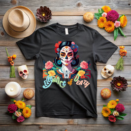 Camiseta Day of the dead, Elegance of death