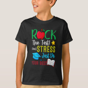 Camiseta Day Rock The Test Teacher Testing Day 2