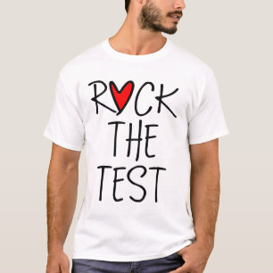 Camiseta Day Rock The Test Teacher Testing Day Diez Gracios