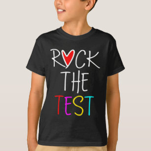 Camiseta Day Rock The Test Teacher Testing Day Diez Gracios