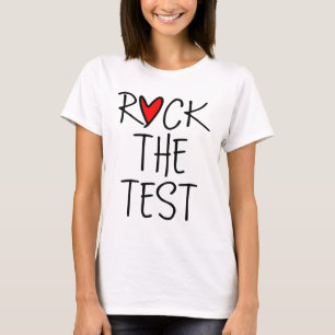 Camiseta Day Rock The Test Teacher Testing Day Diez Gracios