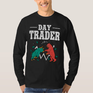 Camiseta Day Trader Bullish Bearish Crypto Stocks Investor