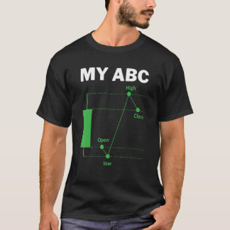 Camiseta Day Trading Quote My ABC Stockbroker Market Trader