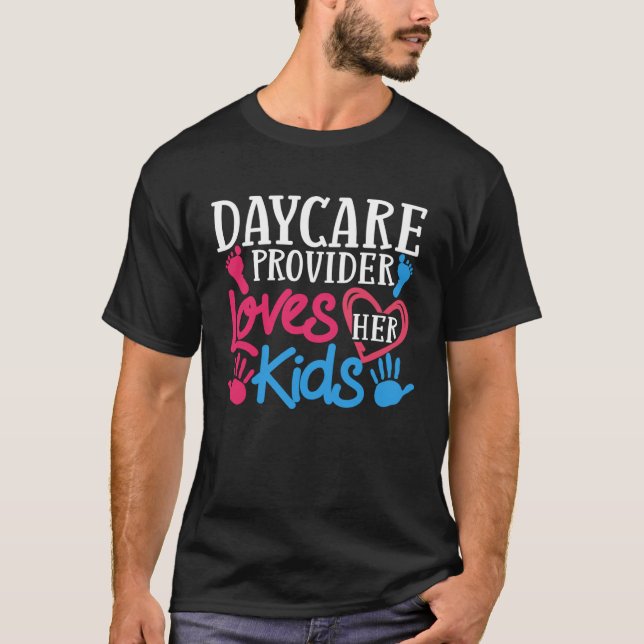 Camiseta Daycare Provider Thank You Childcare Babysitter (Anverso)