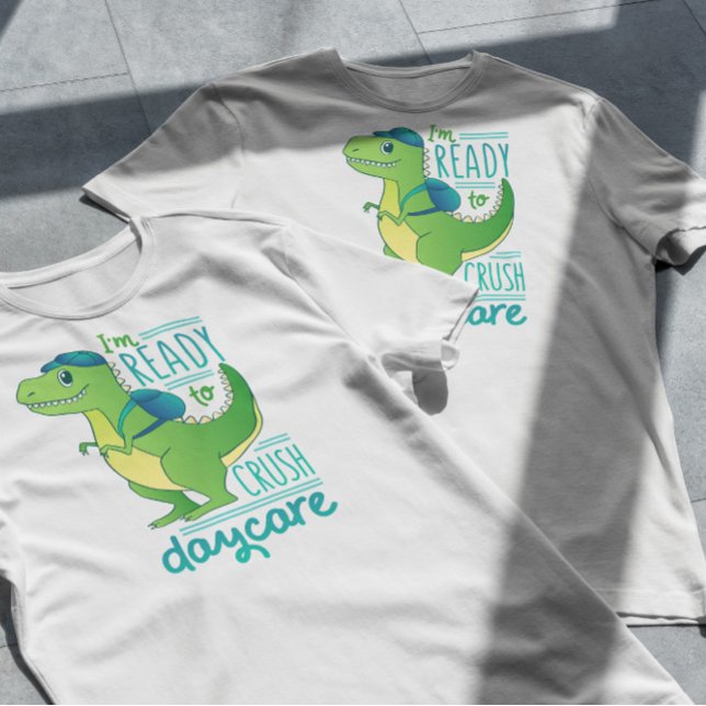 Camiseta Daycare T Rex (Subido por el creador)