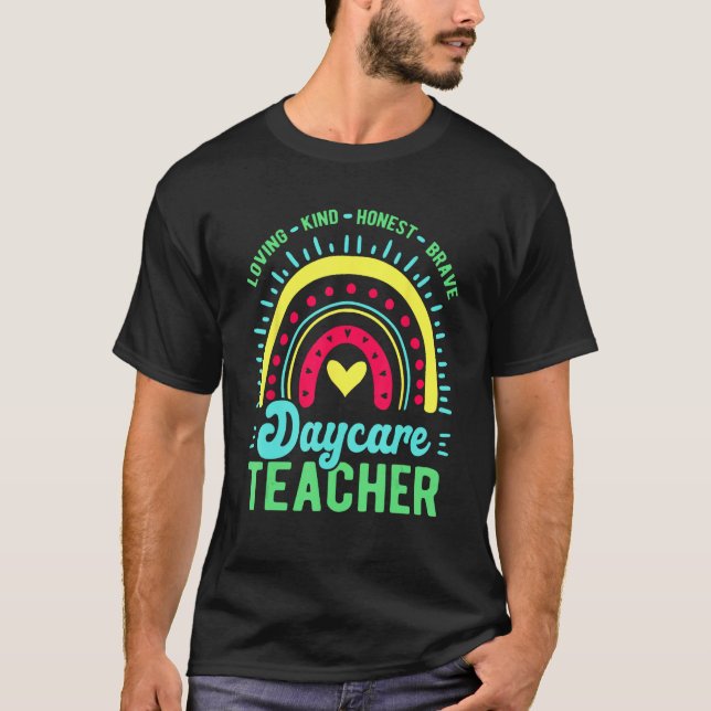 Camiseta Daycare Teacher Childcare Provider (Anverso)