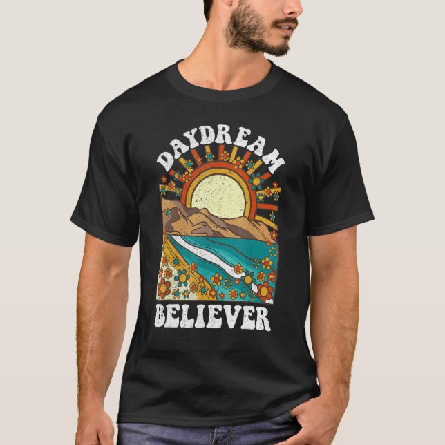 Camiseta Daydreamer Hippy Peace And Love At The Beach And M (Anverso)