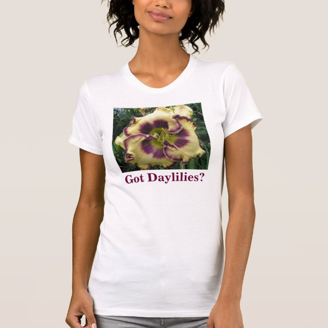 Camiseta ¿Daylilies conseguidos? (Anverso)