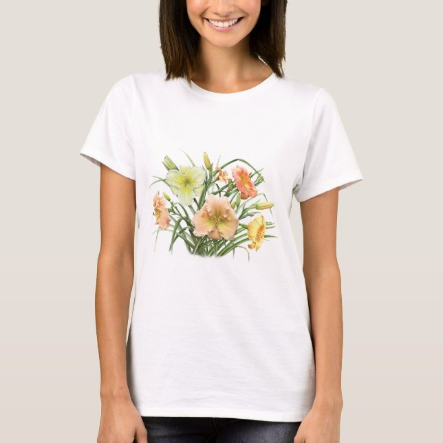Camiseta Daylily Bouquet (Anverso)