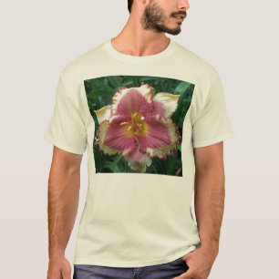 Camiseta Daylily rosado T