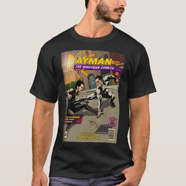 Camiseta Dayman Comic  (Anverso)