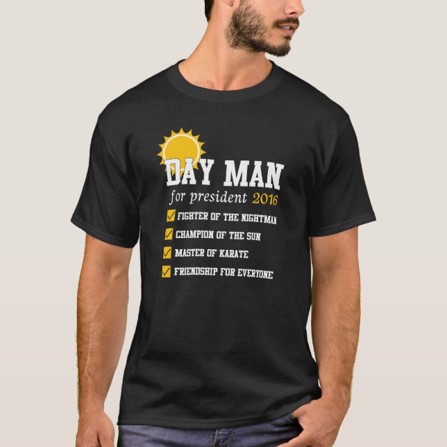 Camiseta Dayman para el presidente del domingo 201 (Anverso)
