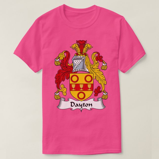 Camiseta Dayton Coat of Arms Family Crest  (Diseño del anverso)