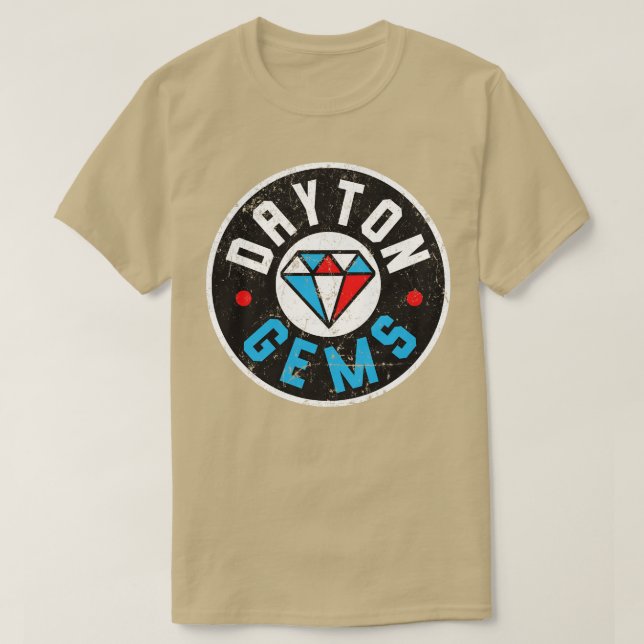 Camiseta Dayton Gems (Diseño del anverso)