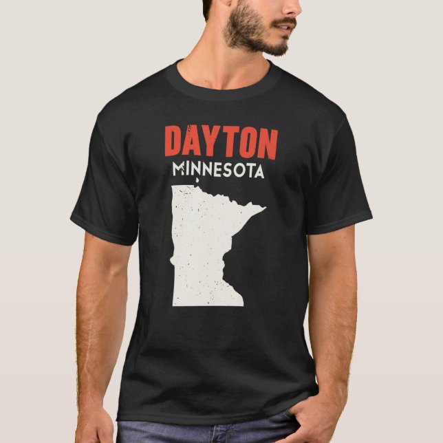 Camiseta Dayton Minnesota Estados Unidos Estados Unidos Via (Anverso)