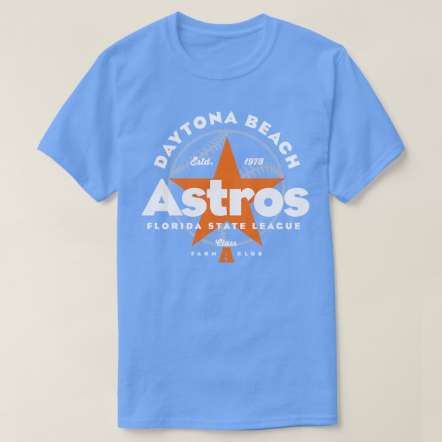 Camiseta Daytona Beach Astros (Diseño del anverso)