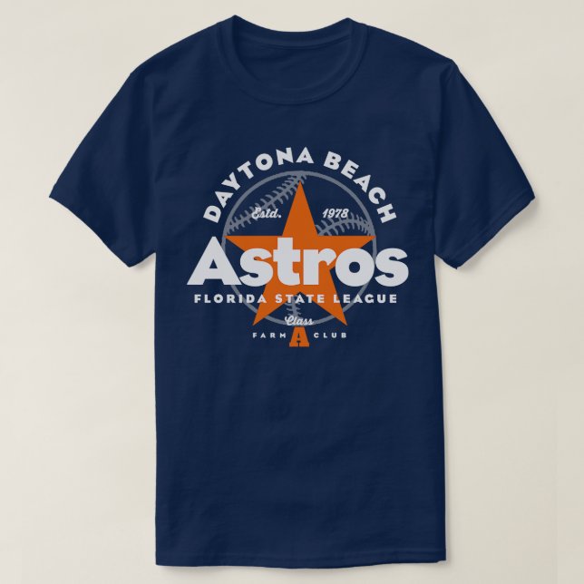 Camiseta Daytona Beach Astros (Diseño del anverso)