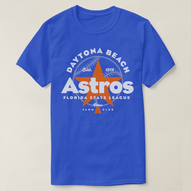 Camiseta Daytona Beach Astros (Diseño del anverso)