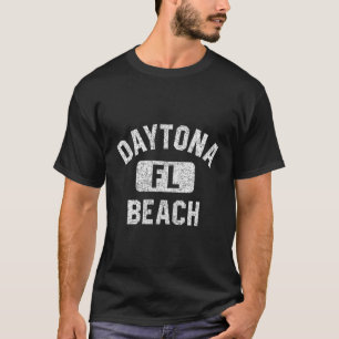 Camiseta Daytona Beach Fl Florida Gym Style Whisky