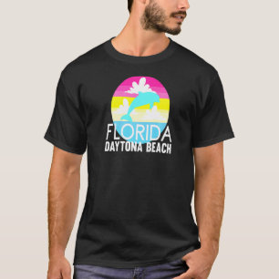 Camiseta Daytona Beach Fl Summer Art Daytona Beach Dolphin