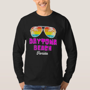 Camiseta Daytona Beach Fl Vintage Retro Throwback Sungl