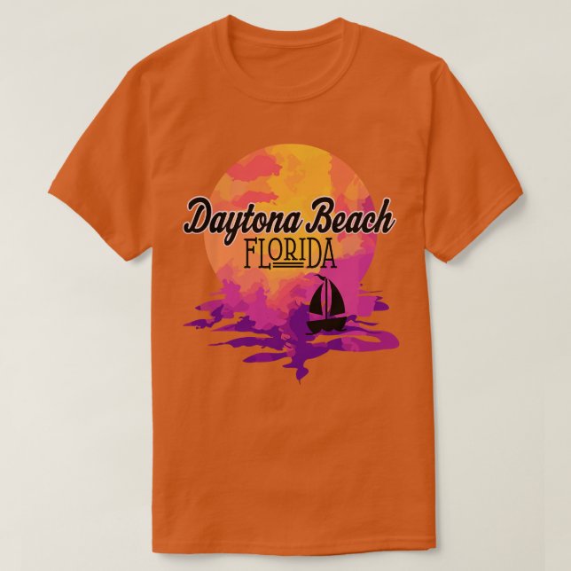 Camiseta Daytona Beach Florida (Diseño del anverso)