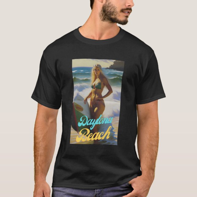 Camiseta Daytona Beach Florida Parasdise Hermoso (Anverso)