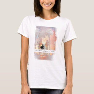 Camiseta Daytona Beach Florida Sunset Photo
