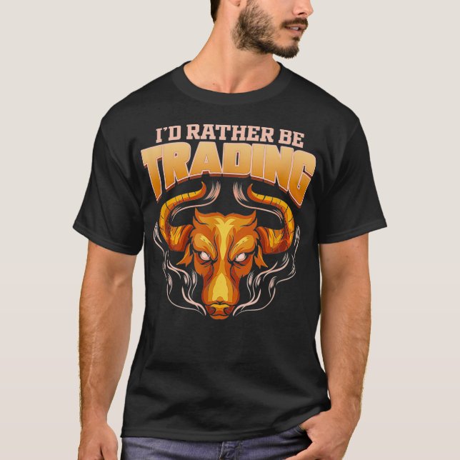 Camiseta Daytrader Bull Trader Stock Trading (Anverso)
