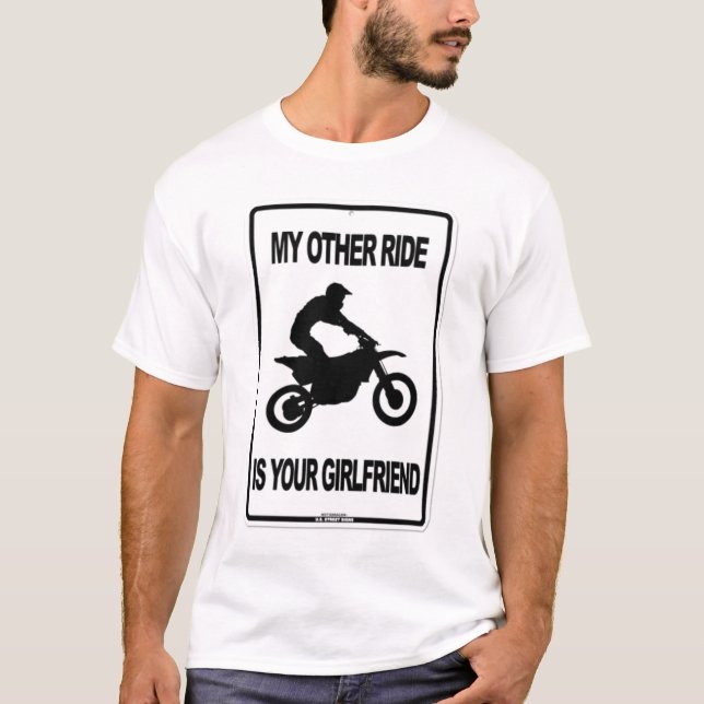 Camiseta DB2~My-Other-Ride-Is-Your-Girlfriend-Posters (Anverso)