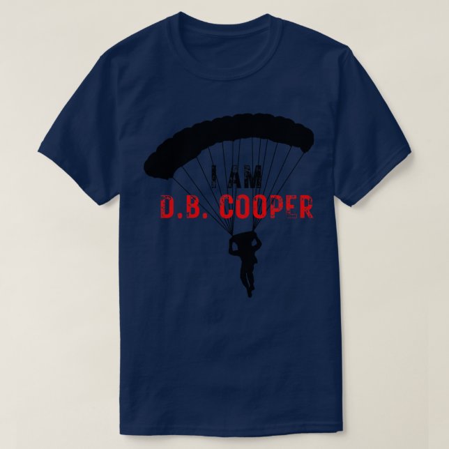 Camiseta DB Cooper (Diseño del anverso)