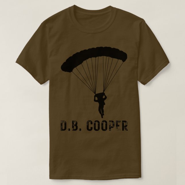 Camiseta DB Cooper 1 (Diseño del anverso)