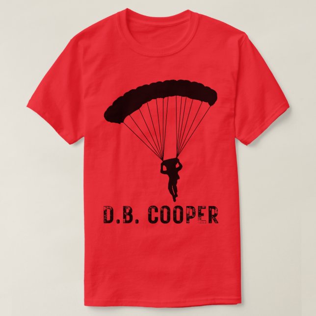 Camiseta DB Cooper 3 (Diseño del anverso)