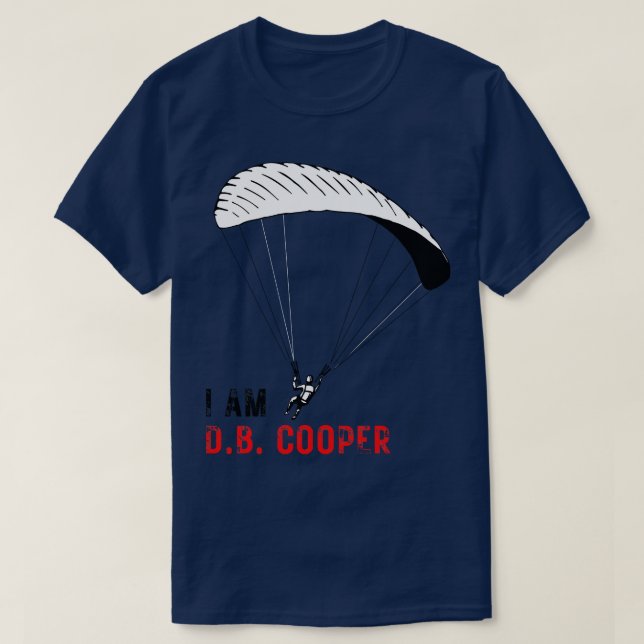 Camiseta DB Cooper 8 (Diseño del anverso)