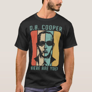 Camiseta Db Cooper Donde Estás 1971 Skyjacking Heist Hist