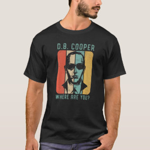 Camiseta Db Cooper Donde Estás 1971 Skyjacking Heist Hist
