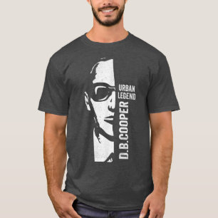 Camiseta DB Cooper enfrenta misterios no resueltos sitios c