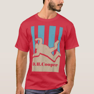 Camiseta DB Cooper fresco misterio no resuelto sidades retr
