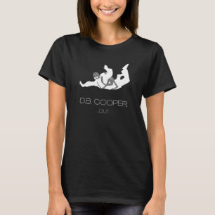 Camiseta Db Cooper Out   Saltando Del Ladrón Del Banco