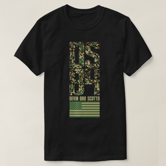 Camiseta DBO camo 1 (Diseño del anverso)