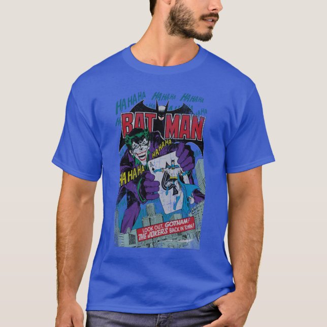 Camiseta DC Comics Batman and Joker Comic Cover gift (Anverso)