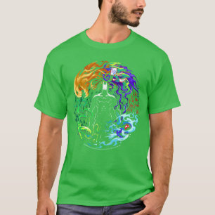 Camiseta DC Comics Batman Fuma y Villanos Círculo chico