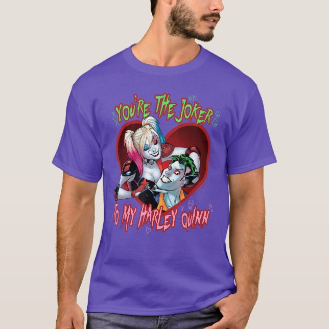 Camiseta DC Comics Batman Joker To Harley (Anverso)