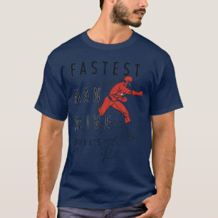 Camiseta DC Comics Día del Padre Flash Hombre más rápido vi