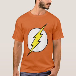 Camiseta DC Comics Flash Grande Logo Clásico en el pecho an