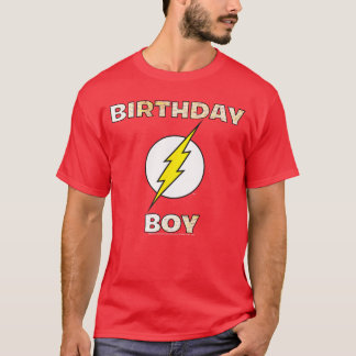 Camiseta DC Comics Justice League Flash Chico Cumpleaños am