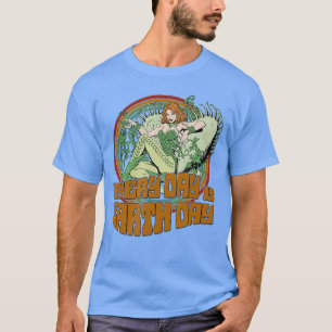 Camiseta DC Comics Poison Ivy Retro Día de la Tierra niño